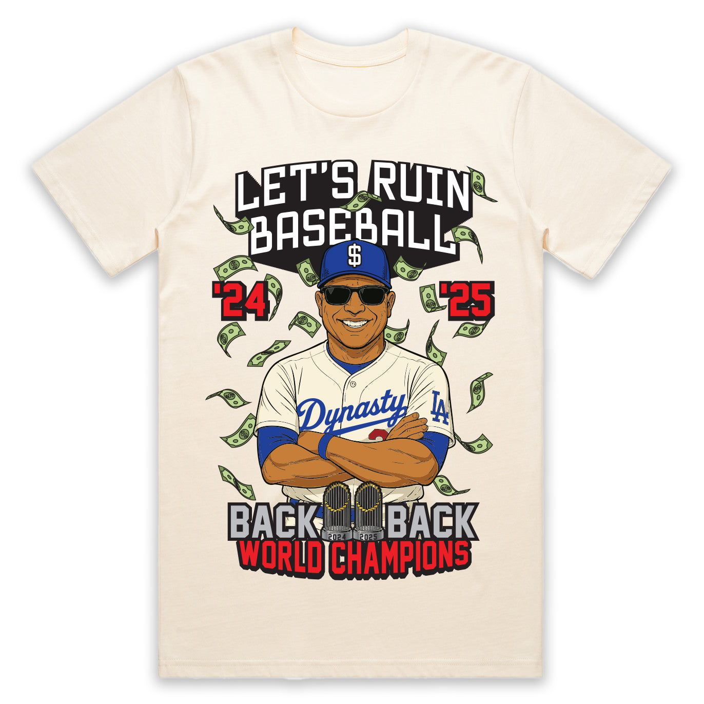Let's Ruin Baseball - Championship Shirt